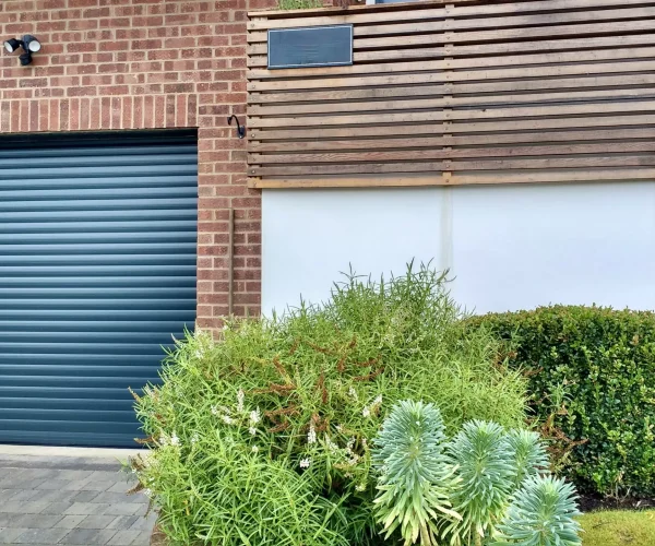 77 Roller Garage Door - Single Size - Anthracite Grey