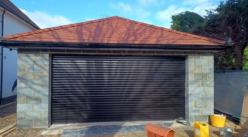 Aluroll UK Ltd 77 Classic insulated roller shutter garage door