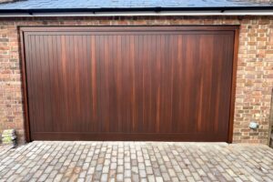 Cedar Door Bakewell Up & over - Teak