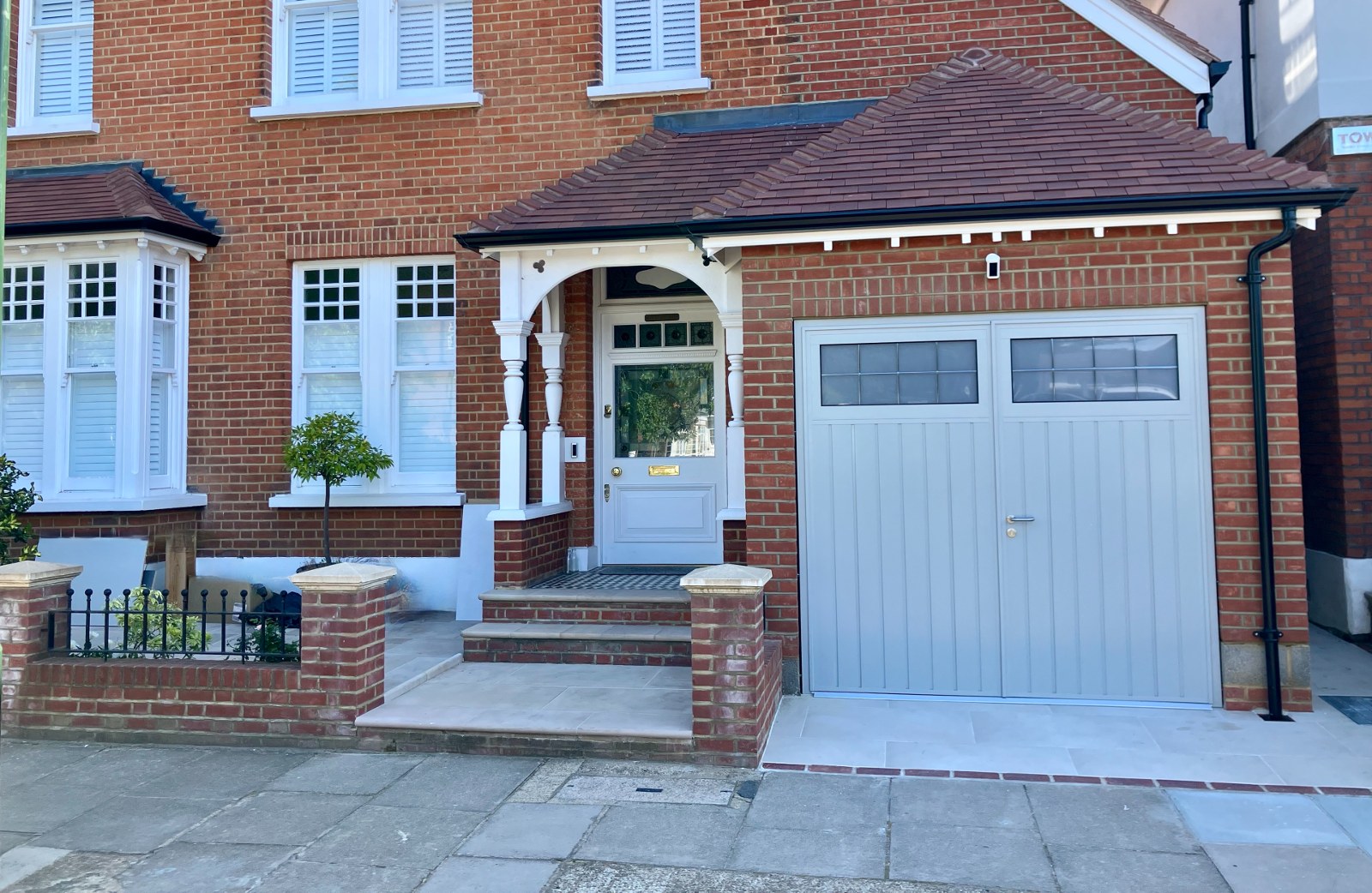 Garage Door Installation on New Build in Sussex