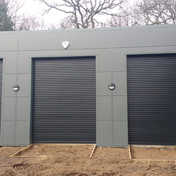 Dark Grey Roller Garage Door Novoroll 77 Roller Shutter