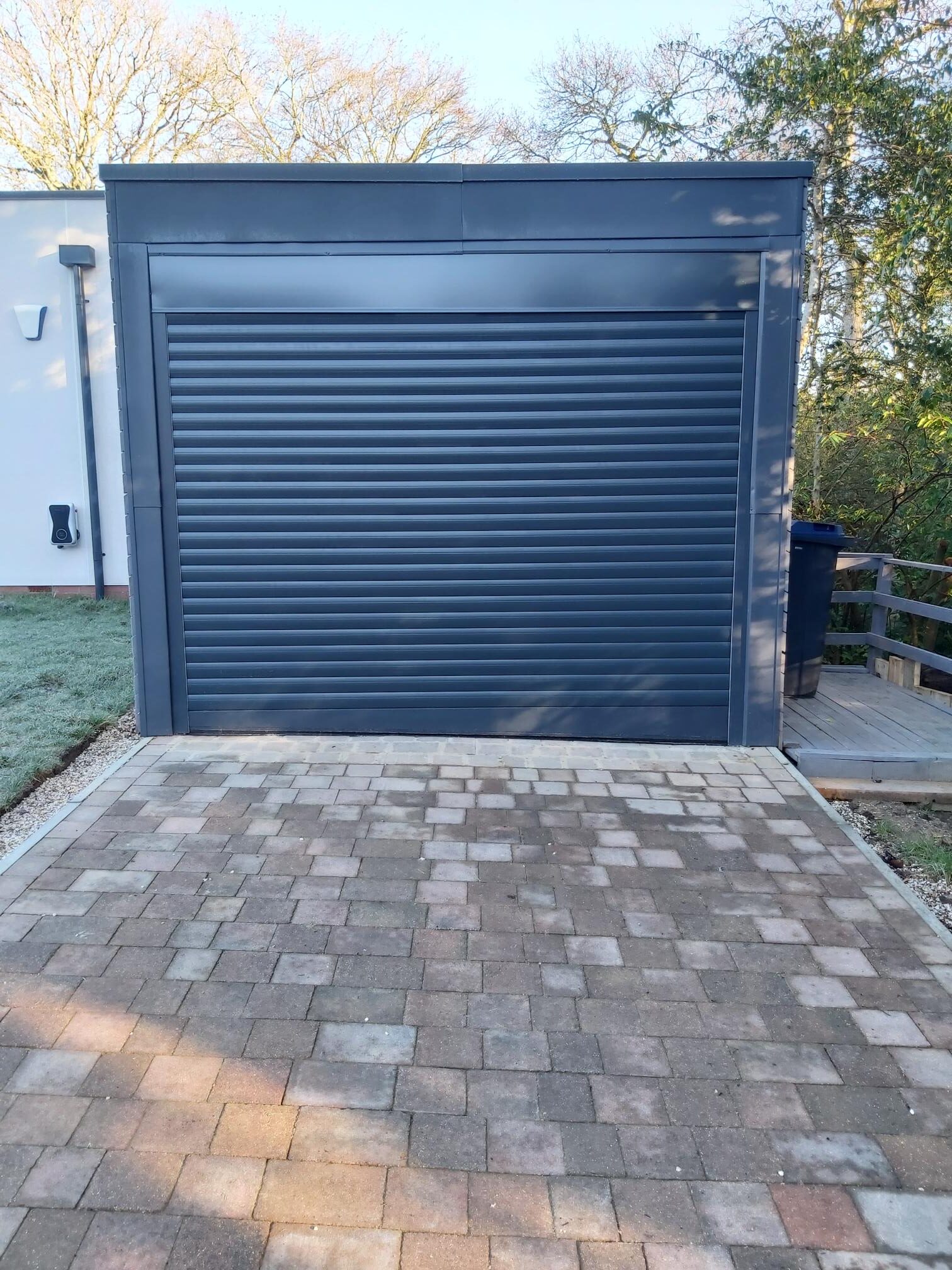 SWS Securoglide 77 -Roller door - Anthracite Grey