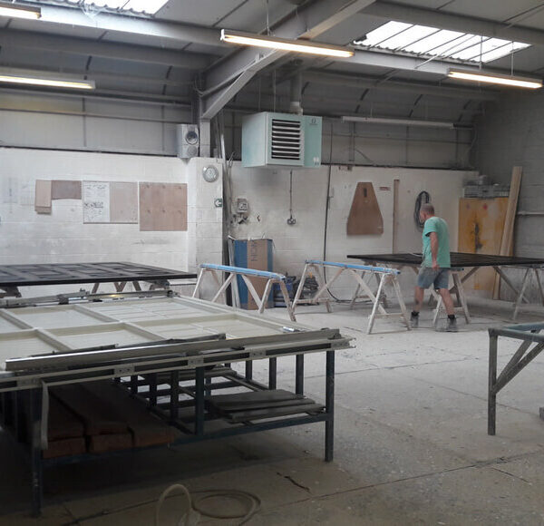 Making GRP Doors on the Factory floor